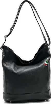 Produktbild von Florence Tasche schwarz Leder Shopper D2OTF159S