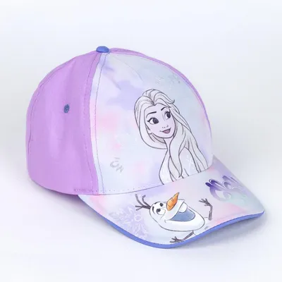 Produktbild von Disney Frozen Sommer Cap – Kinder Mütze mit Print & UV-Schutz Lila