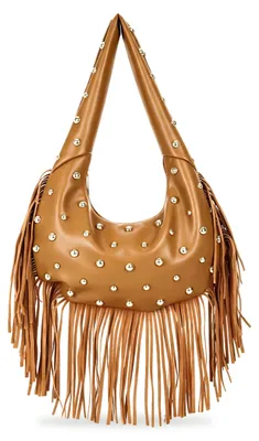 Immagine prodotto di Solidchoice - Borsa da viaggio Western con frange e borchie, per donna