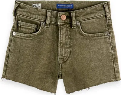 Produktbild von Scotch & Soda The Ray Relaxed Fit Kurze Jeans Grün 10 Years Mädchen Grün 10 Years