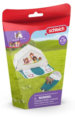 Image de Schleich® 42537 Schleich® Horse Club 42537 Accessoires Camping Spielfiguren-Set