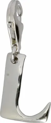 Produktbild von SilberDream Charm Schmuck Armband Anhänger Buchstabe L 925 Echt Silber FC70L