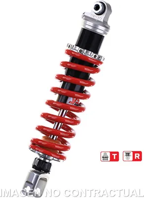 Imagen del producto de Amortiguador trasero Federbein, serie Z456, compatible con Yamaha FZR 600 R (1994-1995), código MZ456-365TR-03-85