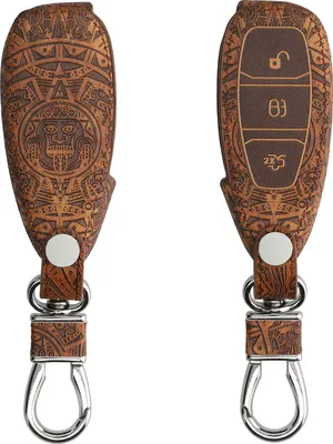 Kwmobile Autoschlüssel Hülle Für Ford 3-Tasten Klappschlüssel - Silikon Cover Blau