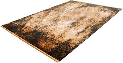 Produktbild von Pierre Cardin Elysée Lalee- Vintage - Super weich - Glänzend - Acryl Viskose - Teppich - Hotel Chic - Design Teppich schön - moderner Designer Teppich - 200x290 - goldbraun
