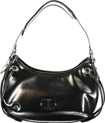 Immagine prodotto di Elegante borsa hobo nera da donna con sistema di chiusura versatile