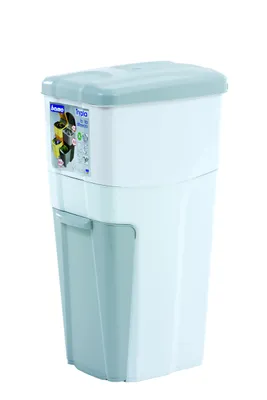 Image de Poubelle collecte sélective - 38,5 L - Blanc