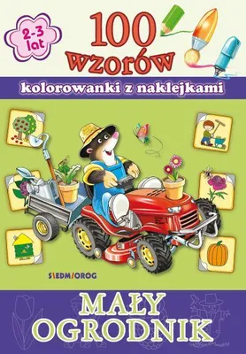 Image de Mały ogrodnik 100 wzorów z naklejkami (Buch auf Polnisch)