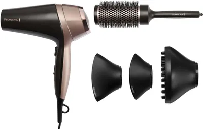 Obrázek produktu pro Remington D5706, DC, 90 m³/h, Černá, Růžové zlato, Jednobarevný, Závěsné oko, 2200 W