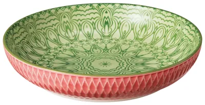 Produktbild von Cilio Schale AMICI 21cm | Rauten rosa : Rauten rosa Motiv: Rauten rosa