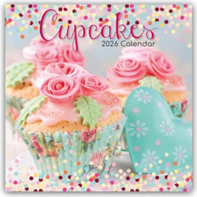 Image de Cupcakes 2026 - calendrier de 16 mois