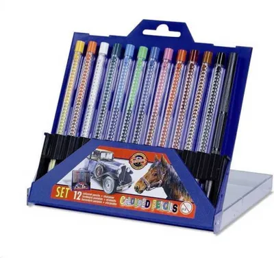 Obrázek produktu pro Koh-i-noor SCALA 4012/12 - souprava mechanických pastelek - 12 ks