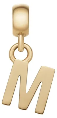 Produktbild von Vergoldeter Anhä nger Buchstabe M Charms DW00400496