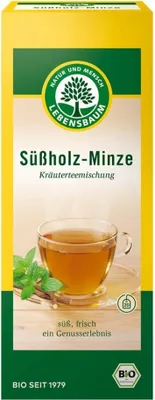 Immagine prodotto di Miscela di tisane - liquirizia-menta 40g