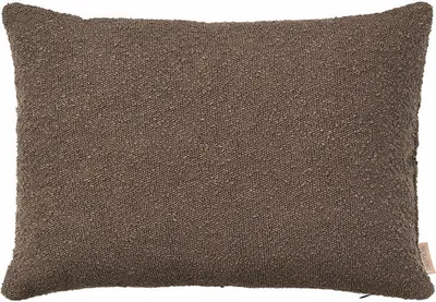 Produktbild von Blomus Kissenbezug Boucle, Kissenhülle für Kopf- oder Sofakissen, Espresso, 40 x 60 cm, 66605