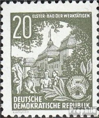 Produktbild von Briefmarken DDR 1953 Mi 413X II  postfrisch Fünfjahresplan (II)