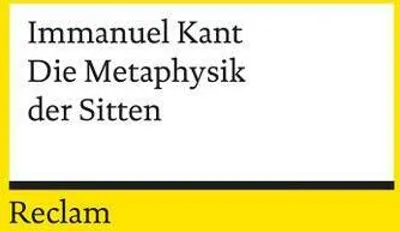 Obrázok produktu pre Die Metaphysik der Sitten