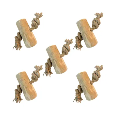 Immagine prodotto di Boris & Lotje Radice di albero del caffè con Henneptau XL - Giocattolo naturale da masticare per cani - 5 pezzi