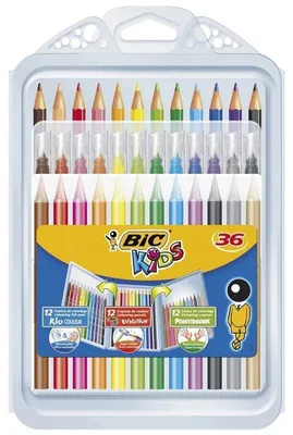 Image de Bic Set De Coloriage 3In1 36 Pièces