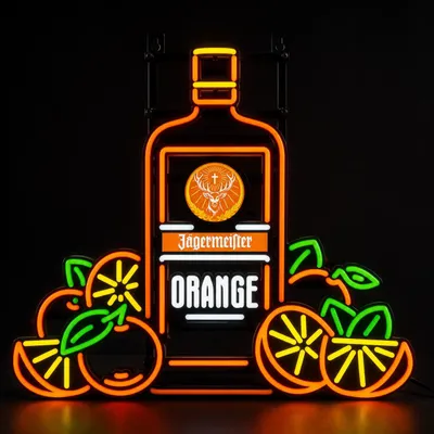 Produktbild von Jägermeister Orange LED-Neonschild