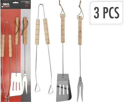 Productafbeelding van Grillaccessoires, set van 3, artikelnummer 113093
