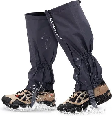 Produktbild von Famanu Gamaschen Unisex mit Reißverschluss - für Radfahren, Snowboarden, Wandern