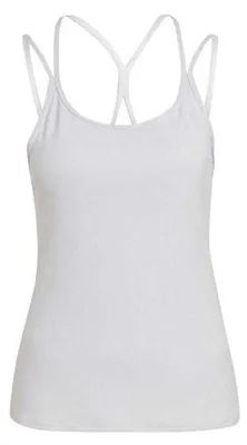 Image de Adidas - Haut sans manches à bretelles « Studio » pour femme PP4415 (XS) (blanc)