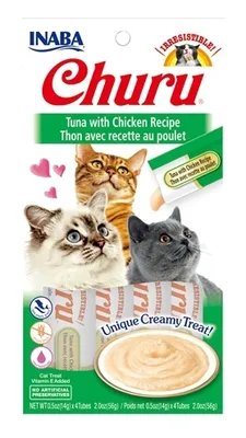 Obrázok produktu pre Inaba Churu Tuniak / Kuracie mäso