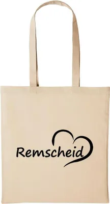 Produktbild von Huuraa Baumwollbeutel Remscheid Geschenk Einkaufstasche Natural 10 Liter Baumwolle Remscheid Accessoire