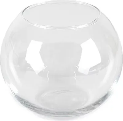 Obrázok produktu pre Sklenená váza guľa, veľkosť M, 20 cm