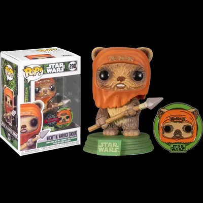 Produktbild von Star Wars - Wicket W. Warrick (Endor) 290 Amazon Exclusive - Funko Pop! - Vinyl Figur