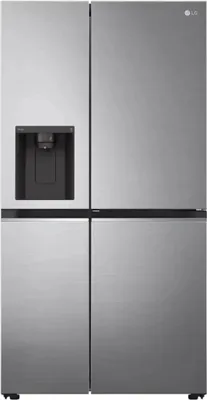 Obrázok produktu pre LG GSJV70PZTE, Voľne stojaci, Francúzske dvere, Strieborná, Tlačidlá, Bezdrôtový, Vnútri, 635 L