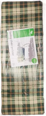 Obrázek produktu pro HAPPY GREEN Polstr na houpačku, zelená kostka