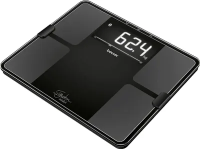 Produktbild von Beurer BF 915 Digitale Personenwaage Wägebereich (max.)=200 kg Schwarz Mit Bluetooth (76007)