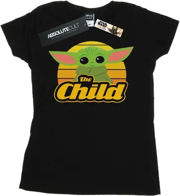 Produktbild von Star Wars - "The Mandalorian The Child" T-Shirt für Damen BI42958 (XXL) (Schwarz)