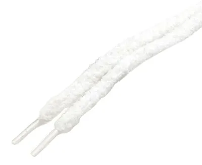 Imagen del producto de Cordon de peluche 200 cm - Cordones planos - Cordones de repuesto - Sistema de cierre rápido - Cordones para zapatos - 8 mm de ancho