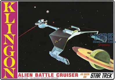 Produktbild von AMT AMT1428 STAR TREK: KLINGON Battle Cruiser 1:650