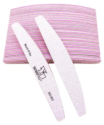 Immagine prodotto di Set di lime per unghie, qualità professionale, utilizzo versatile, 25 pezzi, modello Gery80-80