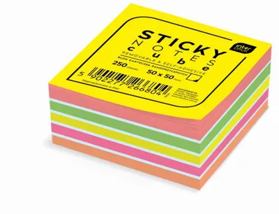 Obrázek produktu pro Odnímatelné a samolepicí kostky Interdruk na samolepicí bločky