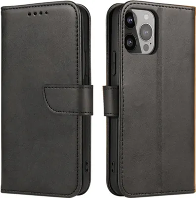 Produktbild von starfix Flip Case für Samsung Galaxy A7 (2018) mit Kartenfach schwarz