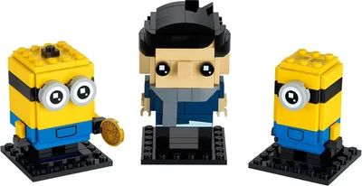 Produktbild von Lego® - Brickheadz - Gru, Stuart Und Otto - Minions - 40420