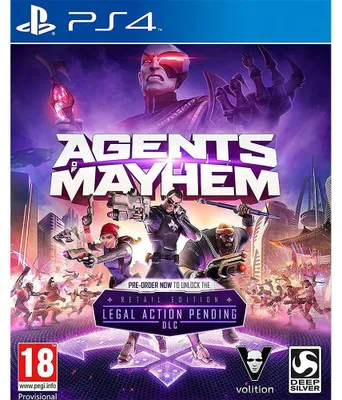 Produktbild von Deep Silver Agents of Mayhem - Retail Edition, PlayStation 4, M (Reif)