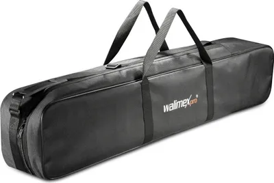 Produktbild von Walimex pro Stativtasche 98 cm für Max. 4 Studiostative bis 96 cm - Tragetasche mit Schultergurt, Praktisch und komfortabel, dicke Polsterung, außen: 98 x 18 x 16 cm, Innen 96 x 17 x 14 cm