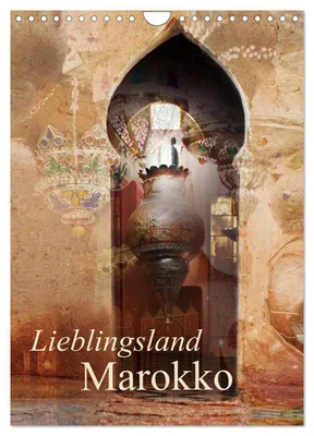 Produktbild von Lieblingsland Marokko (Wandkalender 2027 DIN A4 hoch), CALVENDO Monatskalender