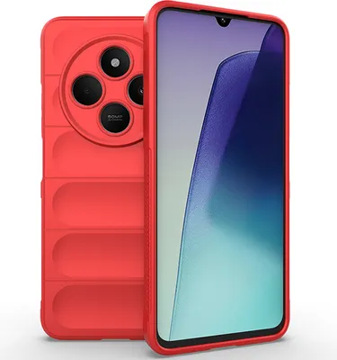 Produktbild von Hülle Xiaomi Redmi 14C / Poco C75 Handyhülle Outdoor Case Back Cover Handy Tasche Bumper in Rot