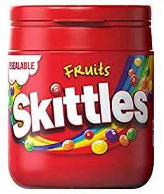 Produktbild von Skittles Fruits Kaudragees mit knusprige Hülle 125g 6er Pack