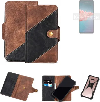 Produktbild von K-S-Trade Handyhülle Schutzhülle Bookstyle Case kompatibel mit Xiaomi Mi 10T Klapphülle Cover Hülle Schutztasche 1x