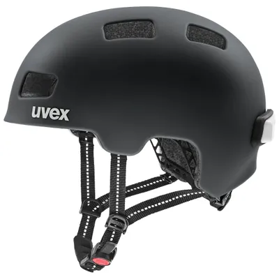Produktbild von uvex City 4 - Leichter Fahrradhelm für Damen und Herren - individuelle Größenanpassung - waschbare Innenausstattung - Black matt - 55-58 cm