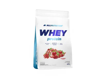 Produktbild von ALLNUTRITION Whey Protein 908g Erdbeere Protein-Nahrungsergänzungsmittel Muskeln Eiweiß Protein