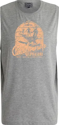 Produktbild von Übergrößen Tanktop California Longboard beige AHORN SPORTSWEAR grey melange 5XL